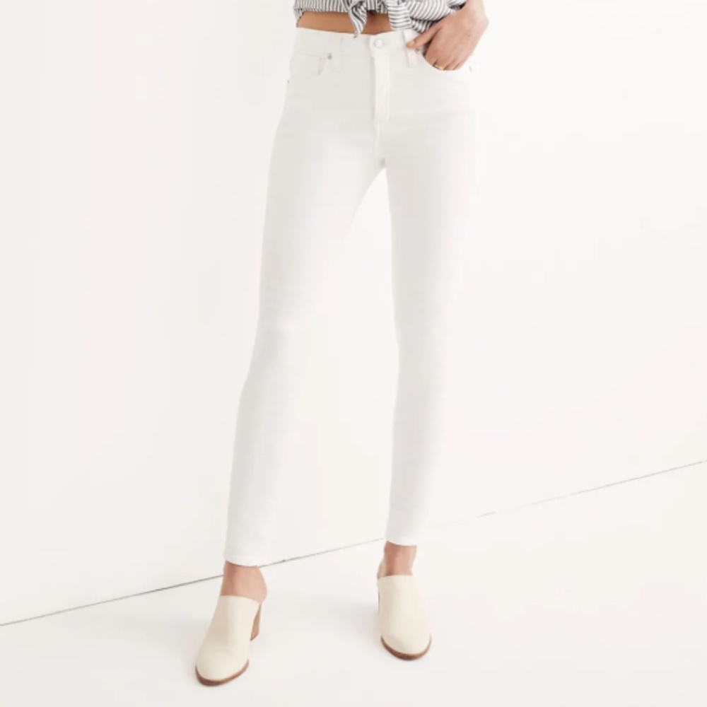 Madewell | Skinny Skinny White Denim | Size 27